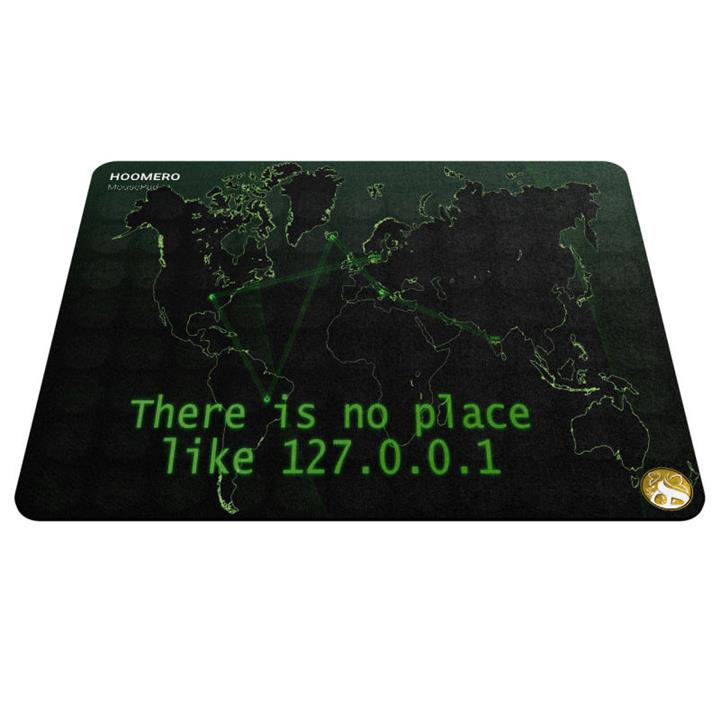 ماوس پد هومرو طرح نقشه جهان مدل A1707 Hoomero World Map A1707 Mousepad